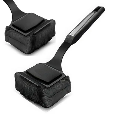 Produktbild von Grillbürste ohne Drahtborsten 42cm Edelstahl ABS 360° Reinigung mit Schaber hitzebeständig für Gas- und Holzkohlegrill