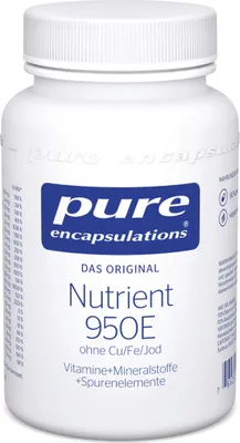 Zdjęcie produktu dla pure encapsulations Nutrient 950E bez kapsułek Cu/Fe/jodu, 90 kapsułek