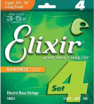 Immagine prodotto di Elixir Bass Nanoweb Nickelwound