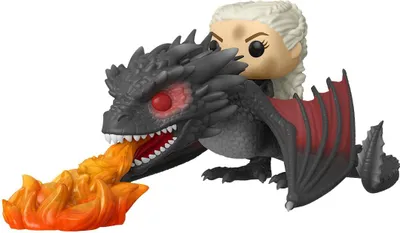Immagine prodotto di Game of Thrones - Daenerys e Drogon infuocato 68 - Funko Pop! - Figurina in vinile