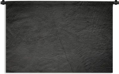 Produktbild von MuchoWow® Wandteppich Wandbehang Konkreter Druck - Industriell - Schwarz 120x80 cm Tapisserie Dekoration Wandtuch - Wanddekorationen - Wandtücher