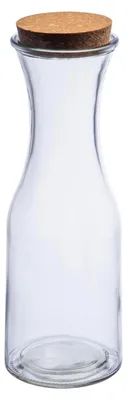 Produktbild von Glasflasche mit Korkdeckel 1.000 ml