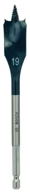 Image de Bosch 2 608 595 490, Perceuse, Foret plat, 1,9 cm, 152 mm, Plaque de plâtre, Bois, Queue hexagonale