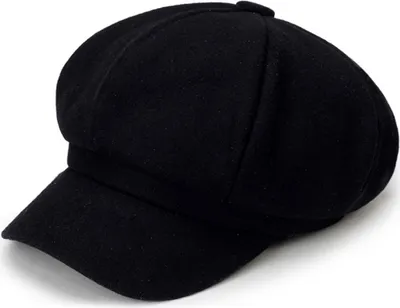 Produktbild von 1. ¡¾Hochwertiges Material¡¿: Diese achteckige M¨¹tze besteht aus Wolle und Polyester. Sie ist bequem, warm, atmungsaktiv und hautfreundlich und eignet sich f¨¹r junge M?dchen und Frauen.