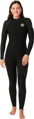 Produktbild von Rip Curl D/patrol 4/3 Mm Langarm-neoprenanzug Mit Reißverschluss Am Rücken Schwarz 6 Schwarz 6