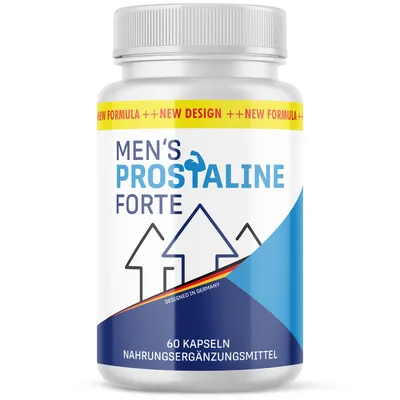 Produktbild von Men´s Prostaline Forte Kapseln | Kraft für den aktiven Mann | Einfache Anwendung | Inhalt 60 Kapseln