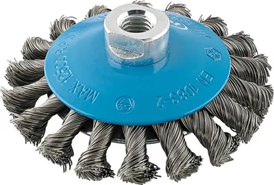 Produktbild von Format Kegelbürste Stahl M14 gezopft 100x mm