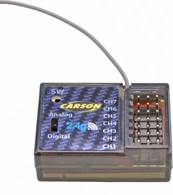 Produktbild von Empfänger Reflex Wheel LCD 7 Kanal 2.4 G