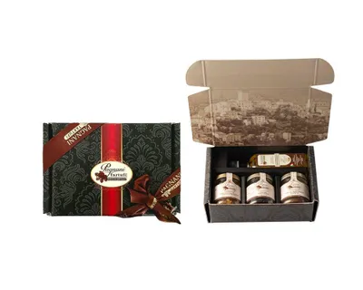 Image de Coffret cadeau premium avec 4 produits à la truffe
