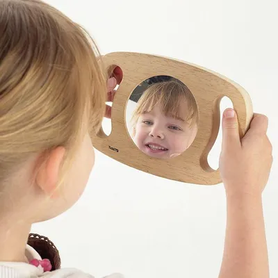 Image de Happy Kidz Miroir à main souple - petit 21404091075