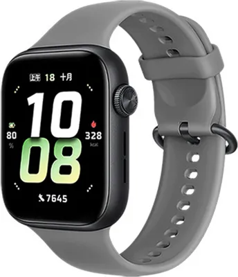 Produktbild von INF Stilvolles Silikonarmband für HONOR WATCH 5 Dunkelgrau
