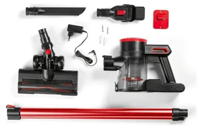 Produktbild von CLEAN Edition Akku-Zyklon-Staubsauger 22,2V rot