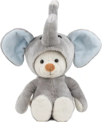 Produktbild von Schaffer Kuscheltier Hoodie-Bär Elefant 5722 - Schaffer TeddyFant blue 27cm