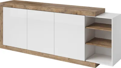 Produktbild von Furniture24 Kommode Sintra 43 Sideboard 220 cm 3 Türen Wohnzimmerschrank