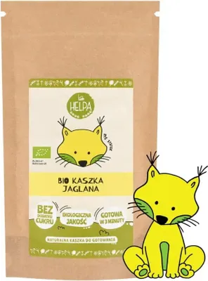 KASZKA JAGLANA BEZ DODATKU CUKRÓW BIO 200 g - HELPA