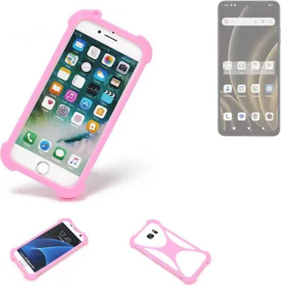 Produktbild von K-S-Trade Handy Hülle kompatibel mit FreeYond F9S Schutz Hülle Bumper Silikon Schutz Hülle Cover Case Silikoncase Silikonbumper TPU Softcase