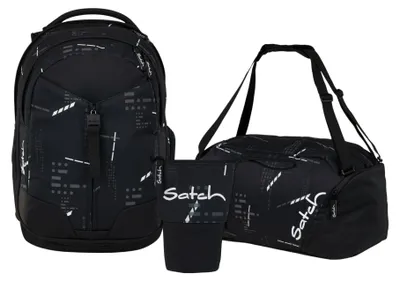Produktbild von Satch, Schulrucksack-Set MATCH Ninja Matrix 3-teilig, Kollektion 25/26