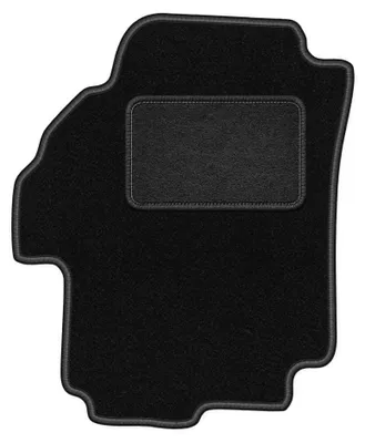 Productafbeelding van Velours bestuurdersmat voor Suzuki Liana 2001-2004 (hatchback/sedan/stationwagen) – zwart, op maat – Wielganizator LUX