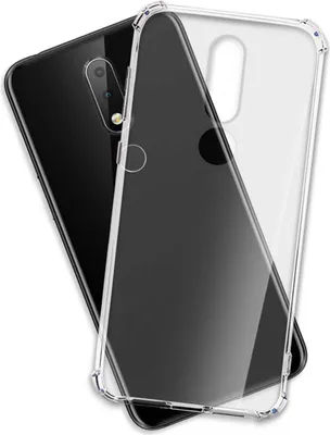 Produktbild von TPU Hülle Clear Armor Soft Case für Nokia 6.1 Plus , Nokia X6 (5.8'') - transparent