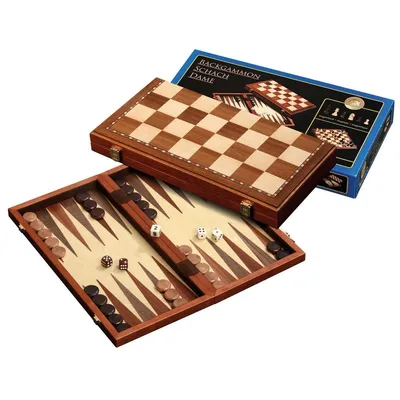 Immagine prodotto di Scacchi-Backgammon-Dame-Set magnetico
