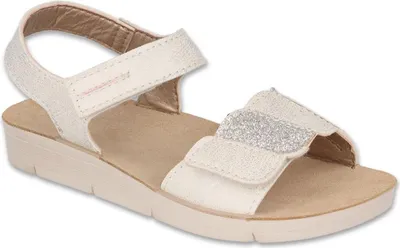 Produktbild von Sandalen Befado Clip 068Y005 metallic, Lederinnensohle