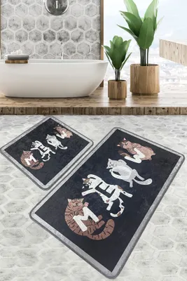 Image de Mijolnir, Meocon- CHL1124, Coloured, Tapis de bain, 700 gr/m², 100% POLYESTER