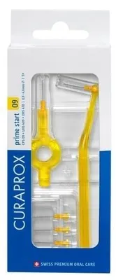 Productafbeelding van CURAPROX CPS 09 SCOVOLINO PRIME START 09, geel, 5 stuks