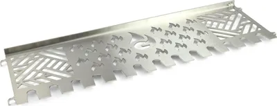 Image de Multistation en acier inoxydable | grille de maintien au chaud pour Rösle Videro/Sansibar G3 | avec support Drumstick | 3mm d'épaisseur