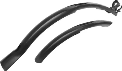 Produktbild von M-WAVE Schutzblech Set Mud-Max schwarz 26-29 Zoll mit langem Spritzschutz