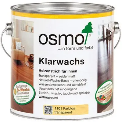 Produktbild von Osmo Klarwachs 2,5 l, farblos