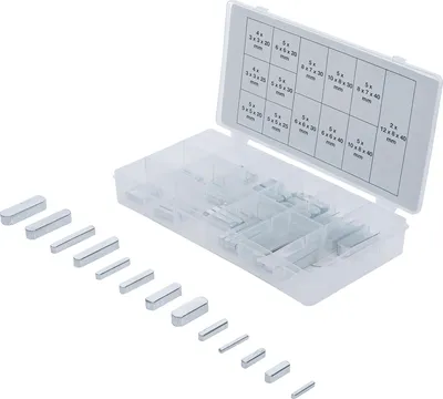 Produktbild von BGS 8141 Passfedernsortiment, 60-tlg.
