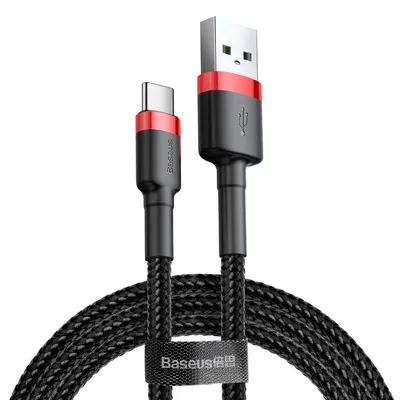 Zdjęcie produktu dla Kabel Baseus Cafule USB-A - USB-C 0,5 m 3A