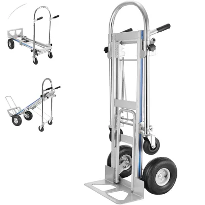 Produktbild von 3-in-1 Klappbare Sackkarre, 770 lbs Tragkraft, Aluminiumkonstruktion, 3 in 1in German übersetzenwährend die ursprüngliche Struktur und Bedeutung für Muttersprachler erhalten bleibt Ihre Übersetzung sollte Genauigkeit widerspiegeln und die Klarheit des Textes beibehalten Die Ausgabe sollte nur die übersetzte Beschreibung und nicht den Originaltext enthalten