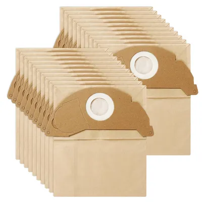 20 Staubsaugerbeutel für WD2 MV2 Roboter, Papierfilter