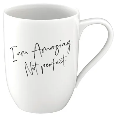 Imagen del producto de Taza con asa "Amazing". No es perfecta. 115 x 80 x 104 mm, 290 ml | Villeroy & Boch | N.º de artículo: 1016219655 | EAN: 4003686417762