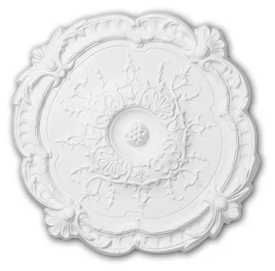 Immagine prodotto di Rosone da soffitto Profhome 156027 Stile rococò / barocco Ø 38,3 cm