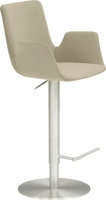 Produktbild von Barstuhl Mayer Sitzmöbel 1220 52 x 47 x 88 cm Stahl chrom matt/taupe