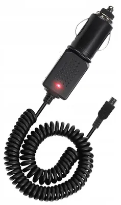 Produktbild von Webski Autoladegerät mit micro USB Spiral-Kabel