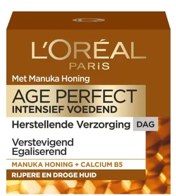 Productafbeelding van L'Oréal Dermo-Expert Age Perfect dagcrème, intensief voedend met Manuka-honing, 50 ml