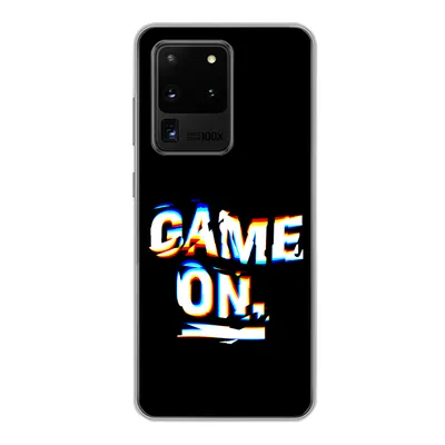 Produktbild von MuchoWow® Handyhülle Schutzhülle Hülle für Samsung Galaxy S20 Ultra Spiele - Spiel - Zitat Silikon Softcase Handy Hülle - Karteninhaber