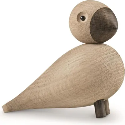 Produktbild von Kay Bojesen Singvogel Alfred H15.5 cm eiche/räuchereiche