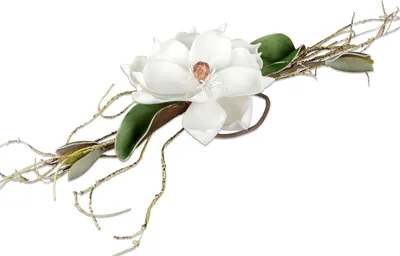 Produktbild von Tischdeko künstliche Magnolie Foam Flower L. 38cm weiß Formano Kunstblumen