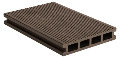 Zdjęcie produktu dla Deska tarasowa G21 2,5 x 14 x 300 cm, tek indyjski mat, WPC