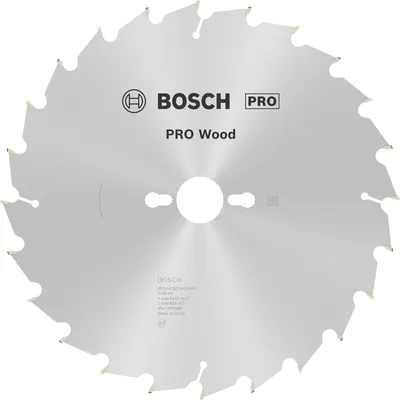 Produktbild von PRO Wood Kreissägeblatt, 254 x 2,8 x 30 mm, T24