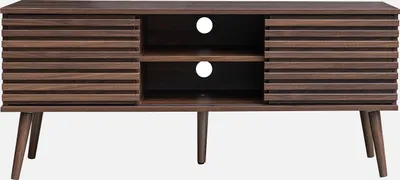 Immagine prodotto di Mobile TV scandinavo a 2 ante, 120cm, Noce