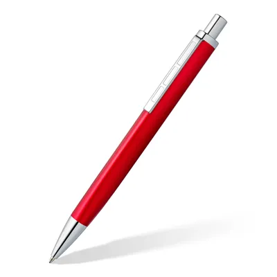 Zdjęcie produktu dla Staedtler 444, Spinacz, Przyciskany długopis, Możliwość ponownego napełnienia, Niebieski, 1 szt.