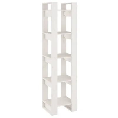 Immagine prodotto di Libreria/divisorio bianco 41x35x160 cm in legno di pino massiccio