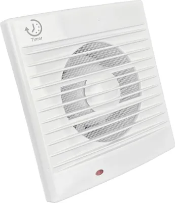 Productafbeelding van NORTADA HOKURO UKO WP-100 T Badventilator met timer, wit