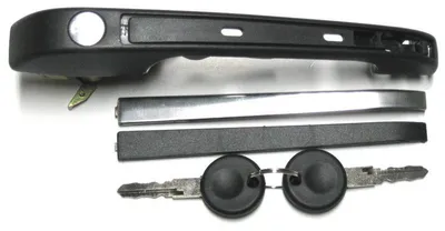 Zdjęcie produktu dla Klamka, klamka zamka 2x Klucz prawy do VW Golf Jetta Passat Polo Caddy
