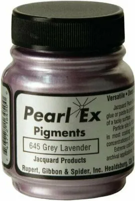 Produktbild von Jacquard Pearl Ex Pigment grau lavendel 21 g Pulver für Bastelarbeiten